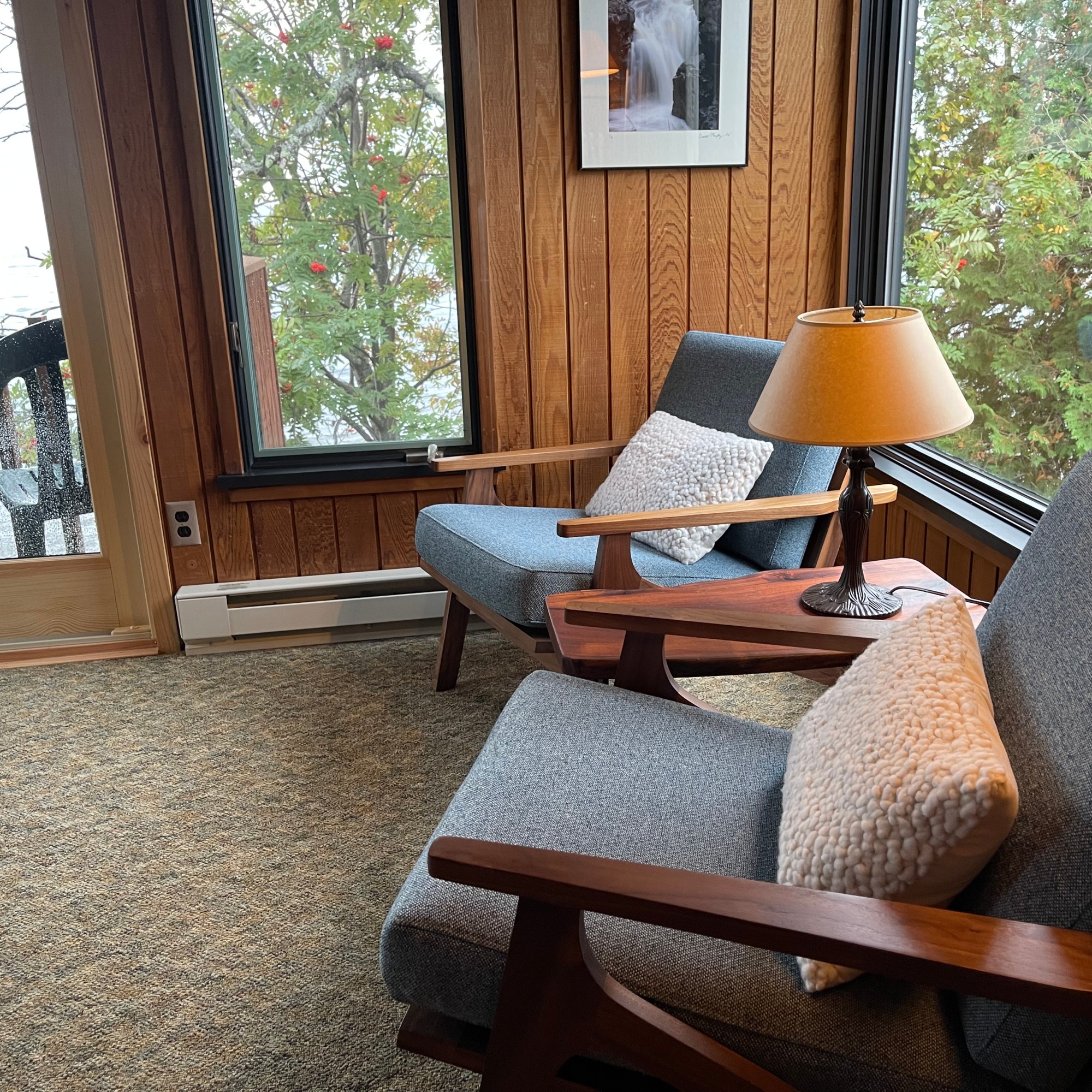 Lakeside Bedroom lounge chairs.