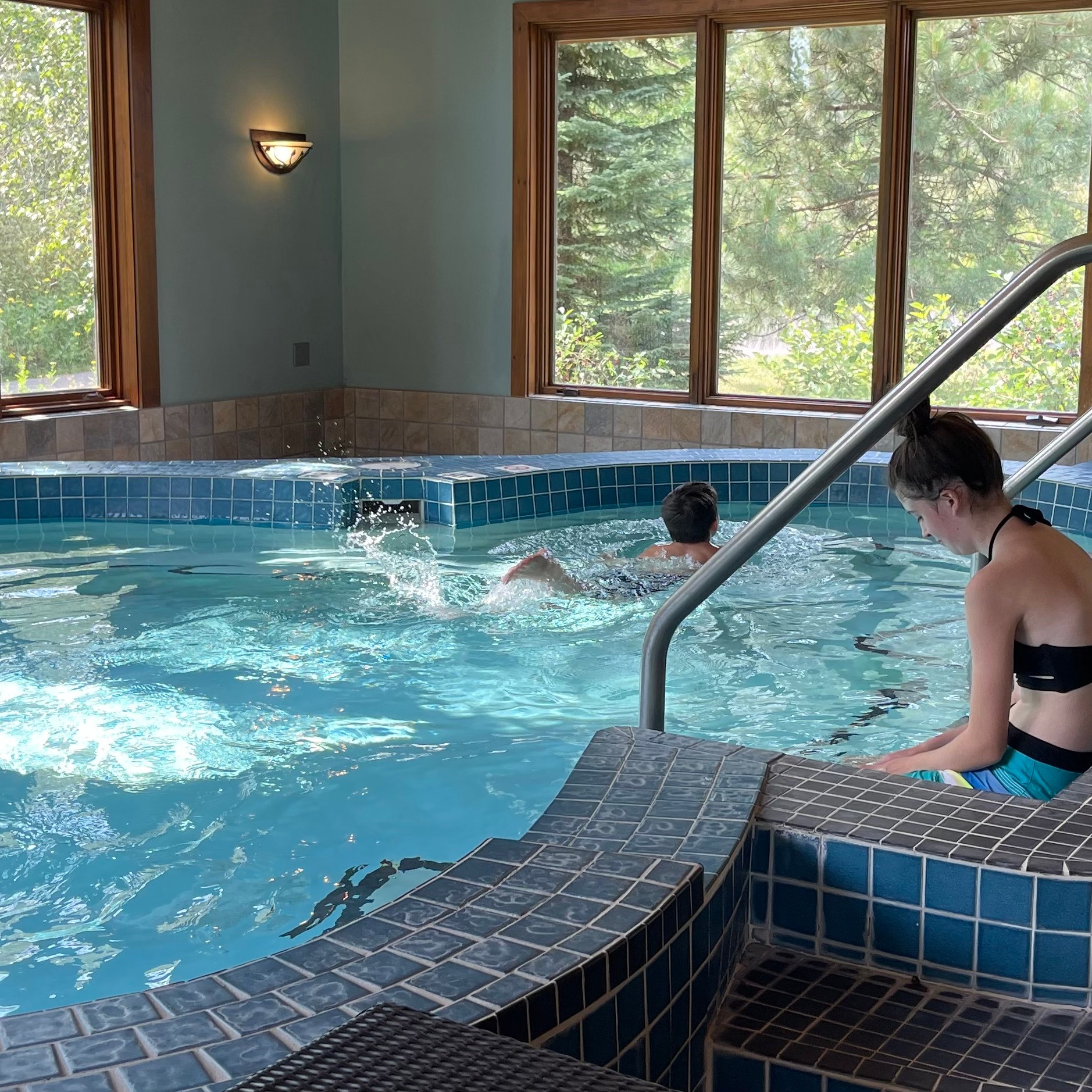 Spa at Lutsen Sea Villas.