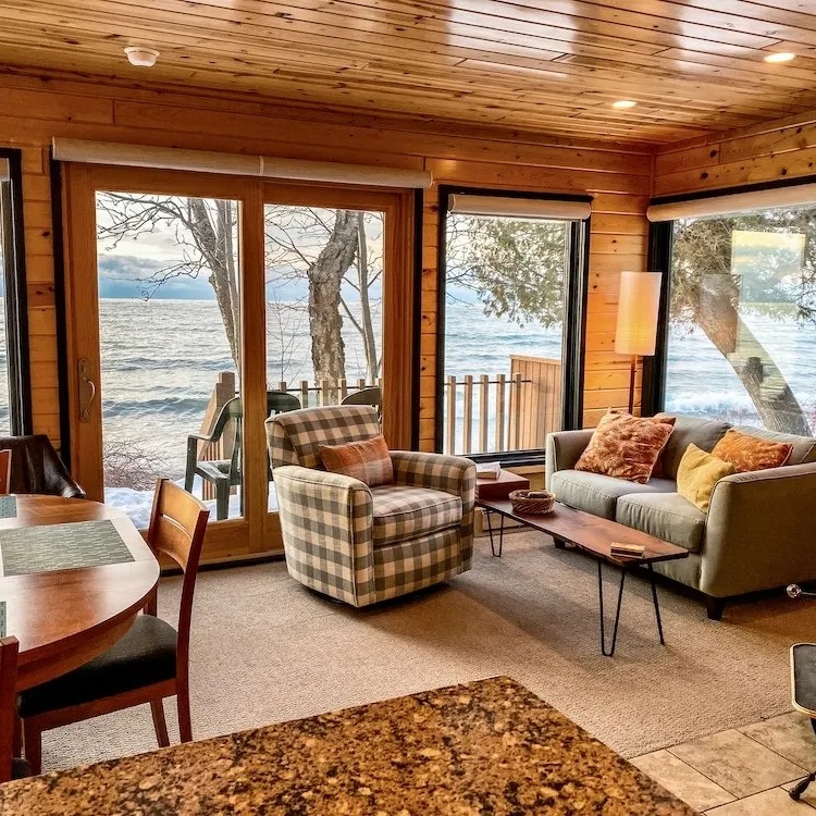 View of Lake Superior from Lutsen Sea Villa E3.